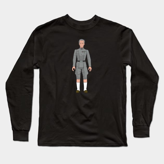 Commemorative Grand Moff Slippers Long Sleeve T-Shirt by LeftCoast Graphics